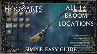 Hogwarts Legacy: All 14 Brooms Locations. Complete Collection Guide