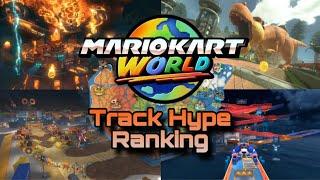Mario Kart World Tracks Ranked By Hype