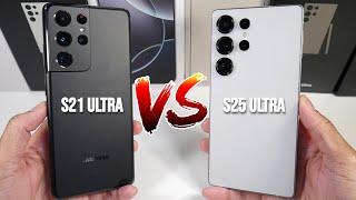 Samsung Galaxy S25 Ultra VS Samsung Galaxy S21 Ultra (Camera Comparison, PUBG & Display & Speed)