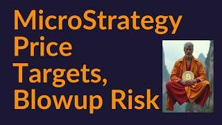 MicroStrategy Price Targets and Blowup Risk