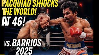 Pacquiao SHOCKS the World at 46! vs Mario Barrios | Full Fight Highlights 2025 HD