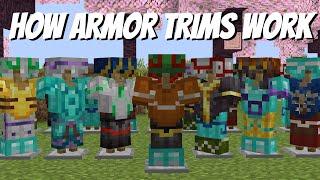 How armor trims work