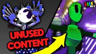 FNAF Security Breach Unused Graphics, Audio & MORE | LOST BITS [TetraBitGaming]