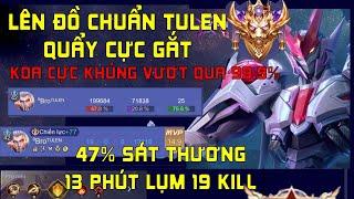 Tulen lên đồ chuẩn múa cực gắt vượt qua 99.9% người chơi cung hạng| Liên quân bảng ngọc tulen