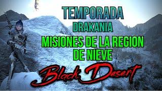 Black Desert - Temporada- Nueva Clase Drakania - Region de Nieve - Cap 04 // Códigos // BDO Gratis