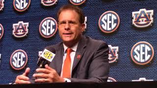 Auburn's Gus Malzahn on calling plays, working with Kenny Dillingham