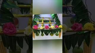 Palavelli decoration for vinayaka chavithi puja