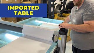 Chinese application table - game changer and better than a flatbed printer