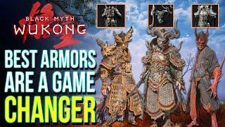 Black Myth Wukong - 10 Of the Best Armor Sets You Don't Want To Miss in the Early & End Game!