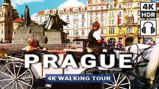 PRAGUE, CZECHIA  Afternoon Walk | Old Town Square, Charles Bridge, Mala Strana [4K/60fps 3D Sound]