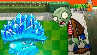  НОВОЕ РАСТЕНИЕ ЛЕДОГРИБ!  Plants vs Zombies 2 Растения против зомби 2 Прохождение