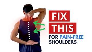 Your Shoulders Will ALWAYS Hurt If You Don't Fix THIS: 3 Exercises