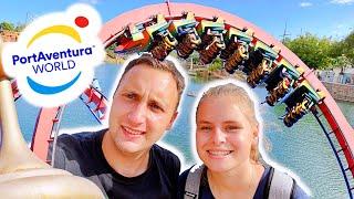 Ihr erstes Mal im spanischen Freizeitpark!  | PortAventura World | Barcelona Trip 2021 - 01