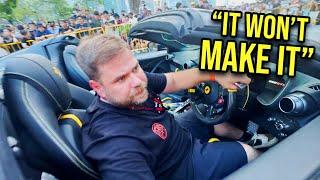 MY FERRARI BREAKS DOWN ON GUMBALL3000 FINISH LINE (NOT CLICKBAIT)