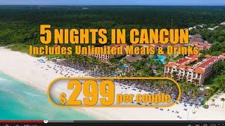 80% Off BookVip.com Cancun All Inclusive Vacation Fall Sale