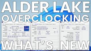 Alder Lake Overclocking: What's New (COMPLETE GUIDE)