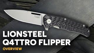 LionSteel Q4ttro - MagnaCut EDC with Four Opening Methods! - Overview