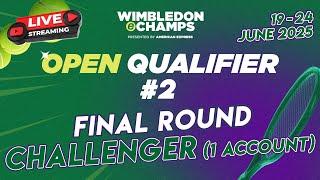 Tennis Clash 2025 Wimbledon eChamps 2nd Qualifier Challenger Final Round [Main Account]