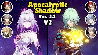 [V2] NEW HOOLAY MECHANIC IN AS? | E0S1 Castorice & E0S1 Anaxa Apocalyptic Shadow Showcase | HSR 3.2