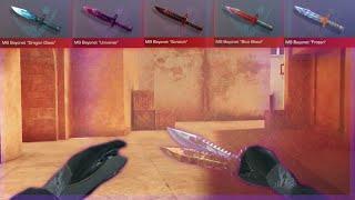 Как будут подходить Ножи M9 Bayonet на Gloves "Phoenix Risen" в Standoff 2 0.18.4 / Стандофф 2 / SO2