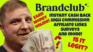 Earn money online with the BrandClub app. Full Review!