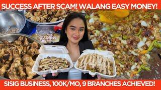 LIFE AFTER SCAM: Higit Milyon ang Nawala! SISIG BUSINESS SUCCESS (W/ TOUR + RECIPE)