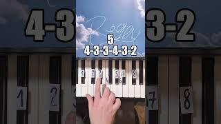 Roga First Song Piano Tutorial #shorts
