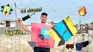 Flying Big Kites On 15 August 2024 | Kite Cutting | Ankit Kite Fighting