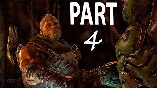 DOOM ETERNAL Walkthrough Gameplay Part 4 - Rebuild the Celestial Locator