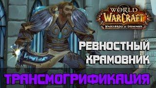 Ревностный Храмовник, трансмогрификация Wow (Паладин)