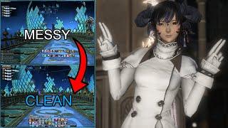 QoL UI Settings & Cleaning up HUD Layout in FFXIV