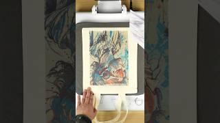 Fast and Fine Sublimatin on Canvas Bag with Sculpfun H1 Heat Press Machine #sublimation #dtf #tshirt