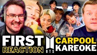 NON K-POP FAN REACTS TO BTS CARPOOL KARAOKE For The FIRST TIME! | BTS REACTION