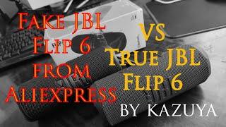 Fake JBL Flip 6 vs original Flip 6