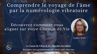 "Comprendre le voyage de l'âme par la numérologie vibratoire" avec Sophie Riehl