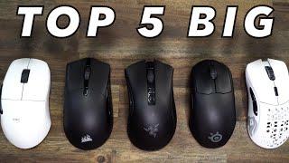 top 5 BIG wireless gaming mice