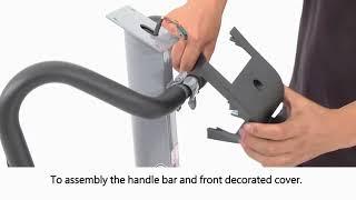H674U Upright Bike Assembly Steps | BH Fitness