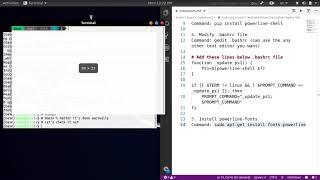 Install Powerline Shell for Terminal in Ubuntu (Easiest Setup)
