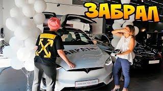 Забираю и Насилую свою первую машину - Tesla Model X P100D за 17.000.000 рублей! #ТеслаНамбаВан