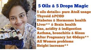 5 Drops Magic, Pure Sandalwood oil, 1Drop magic , Lite Magical tea, Dosage Details, Dr Shalini