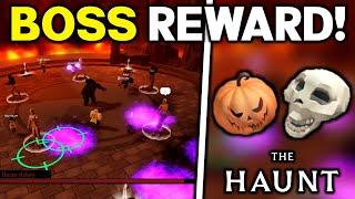 HEADLESS HORSEMAN BOSS REWARD!! (How to get) | Roblox Haunt Event