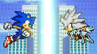 Sonic vs Silver | Sprite Animation