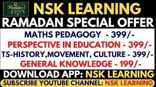 RAMADAN SPECIAL OFFER ON NSK COURSES