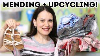 7 mending and upcycling projects + shoes!