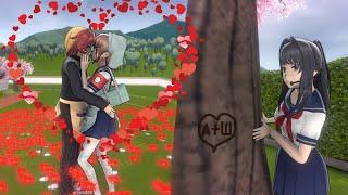 Свели Амай Одаяка и Шоку Цубурая  - Сватовство в Яндере симулятор/Yandere Simulator