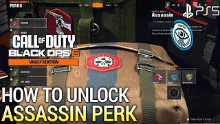 How to Unlock Assassin Perk COD BLACK OPS 6 Assassin Perk | BO6 Assassin Perk Unlock