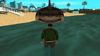 Megalodon Shark in GTA San Andreas #Shorts