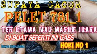 COBA RACIK PELET 781_1 BIAR GACOR MBRUSUT JUARA DI RACIK SEPERTI INI #umpanjituikanlele#gtlele