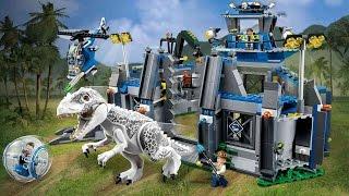 INDOMINUS REX BREAKOUT! | Lego Jurassic World Set Unboxing