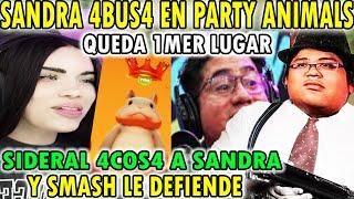 SANDRA 4BUS4 EN PARTY ANIMALS QUEDA 1MER LUGAR!! SIDERAL LE ACOSA Y SMASH LE DEFIENDE 